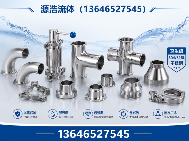 浙江卫生级管件展示图